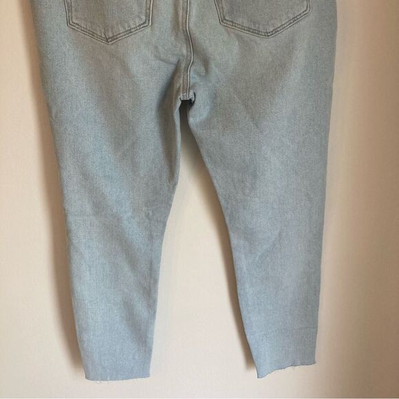 Loft Women’s NWT high waist skinny distressed ankle light wash jeans size 29/8P - Picture 7 of 9